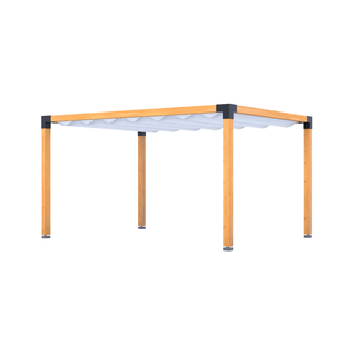 Douglas pergola, 324 x 434 cm Verando, Living